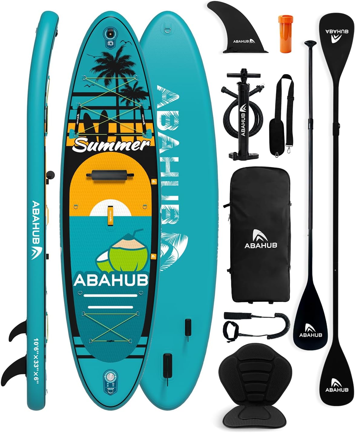 幅広10.6フィート×31/34インチのインフレータブルスタ - Fishing Kayak Inflatable のレビューと価格