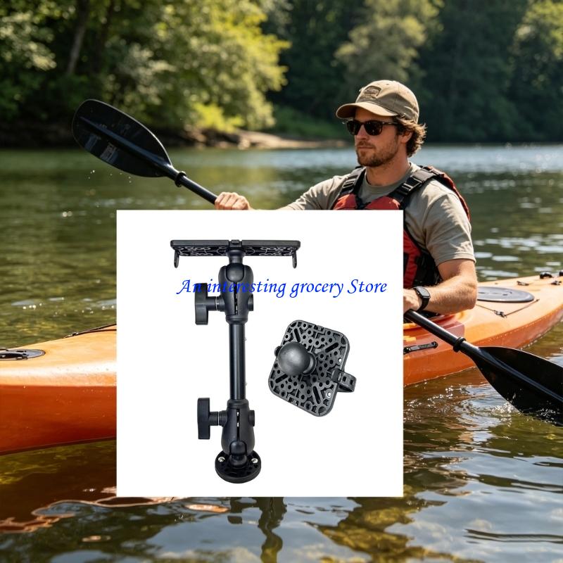 652D 360 度回転カヤック魚群探知機マウントブラケット - Fishing Kayak Fish Finder Mount のレビューと価格